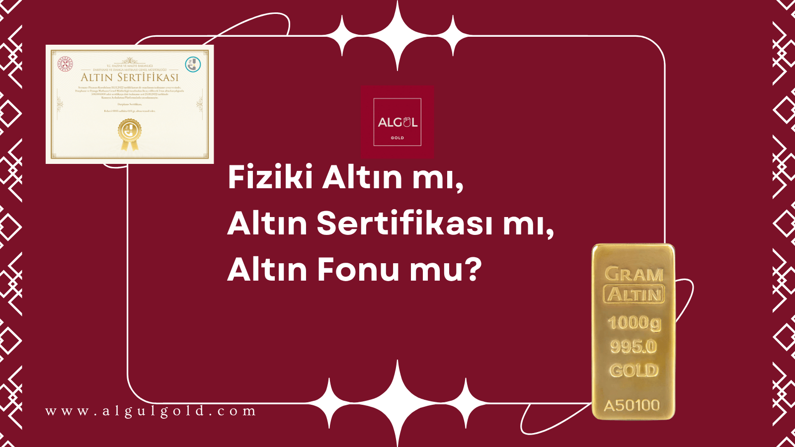 Fiziki Altın mı, Altın Sertifikası mı, Altın Fonu mu?